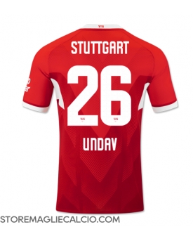Stuttgart Deniz Undav #26 Maglia Gara Trasferta Repliche 2024-25 Maniche Corte Stuttgart Deniz Undav #26 Maglia Gara Trasferta Repliche 2024-25 Maniche Corte